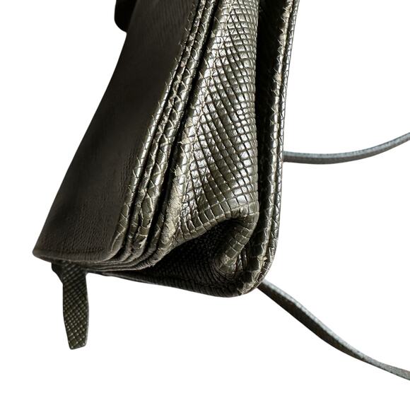 Longchamp Compact Pebbled Leather Crossbody Bag - Picture 12 of 16